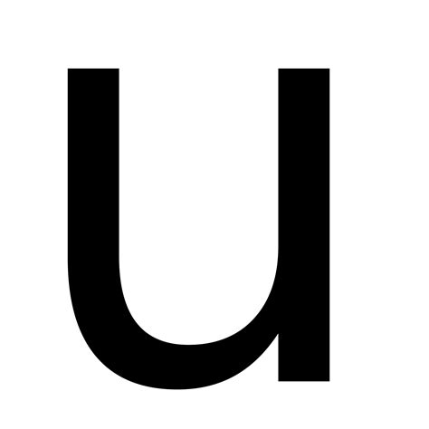 u